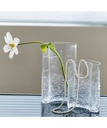 3Lb Clear Glass Flower Vase, 10.6 Inch Tall Art Vase For Home Decor - Un... - €34,93 EUR