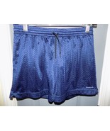 Reebok Navy Blue Mesh Shorts Size M Girl&#39;s EUC - $22.50
