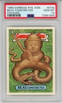 1988 Garbage Pail Kids OS15 Series 15 Beau Constricted 610a Ndc Card Psa 10 Gem - £110.51 GBP