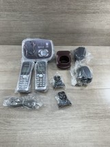 Panasonic KX-TG6572R Dect 6.0 Plus Expandable Cordless Phone 2 Handsets NEW - £35.48 GBP