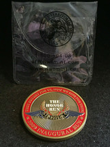 &#39;09 Inaugural Honor Run Challenge Coin &quot;They fought for us now we ride f... - $24.95