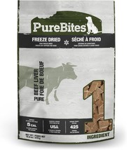 Beef Freeze Dried Dog Treats, 1 Ingredient, Made In Usa, 16.6Oz - $34.99