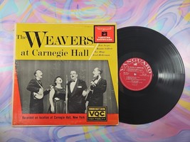 The Weavers At Carnegie Hall (Record, 1957) VRS-9010 VG+ - $10.99