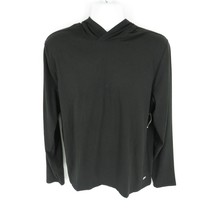 Amazon Essentials Women&#39;s Black Hooded Shirt  Large New - $9.90