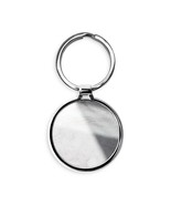 Shadows and Surface Stone Texture Circle Keychain - $27.34 CAD
