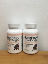 Lot of 2 JustFood for Dogs Joint Care Health Supplement 120 Total Caps 11/24 - £26.98 GBP