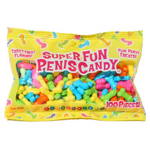Super Fun Penis Candy 3 oz. Bag 100Pc - $104.94 MXN