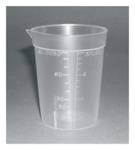 Therapak® 74850 Beaker-Style Collection Cup with Pour Spout, 180 mL, Cas... - £89.05 GBP