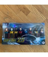 PEZ Star Trek The Next Generation 25 Collector&#39;s Edition 8 Characters - $23.83