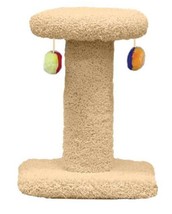 North American Pet Spinning Cat Post with Toys Assorted 1ea/17 in - £41.11 GBP