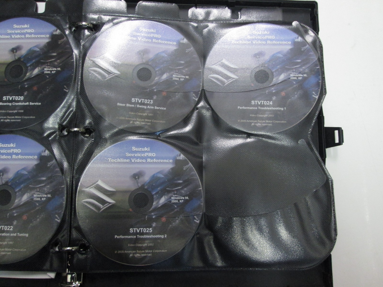 2006 2007 Suzuki ServicePRO Techline Video Reference CD DVD 4 Stroke SET FACTORY Item image 9