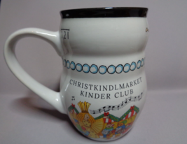 Christkindlmarket Snowman Mug 2018 Kinder Club coffe mug - $16.83
