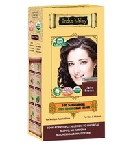 100 percent Botanical Organic Light Brown Hair Colour - Indus Valley - £19.89 GBP