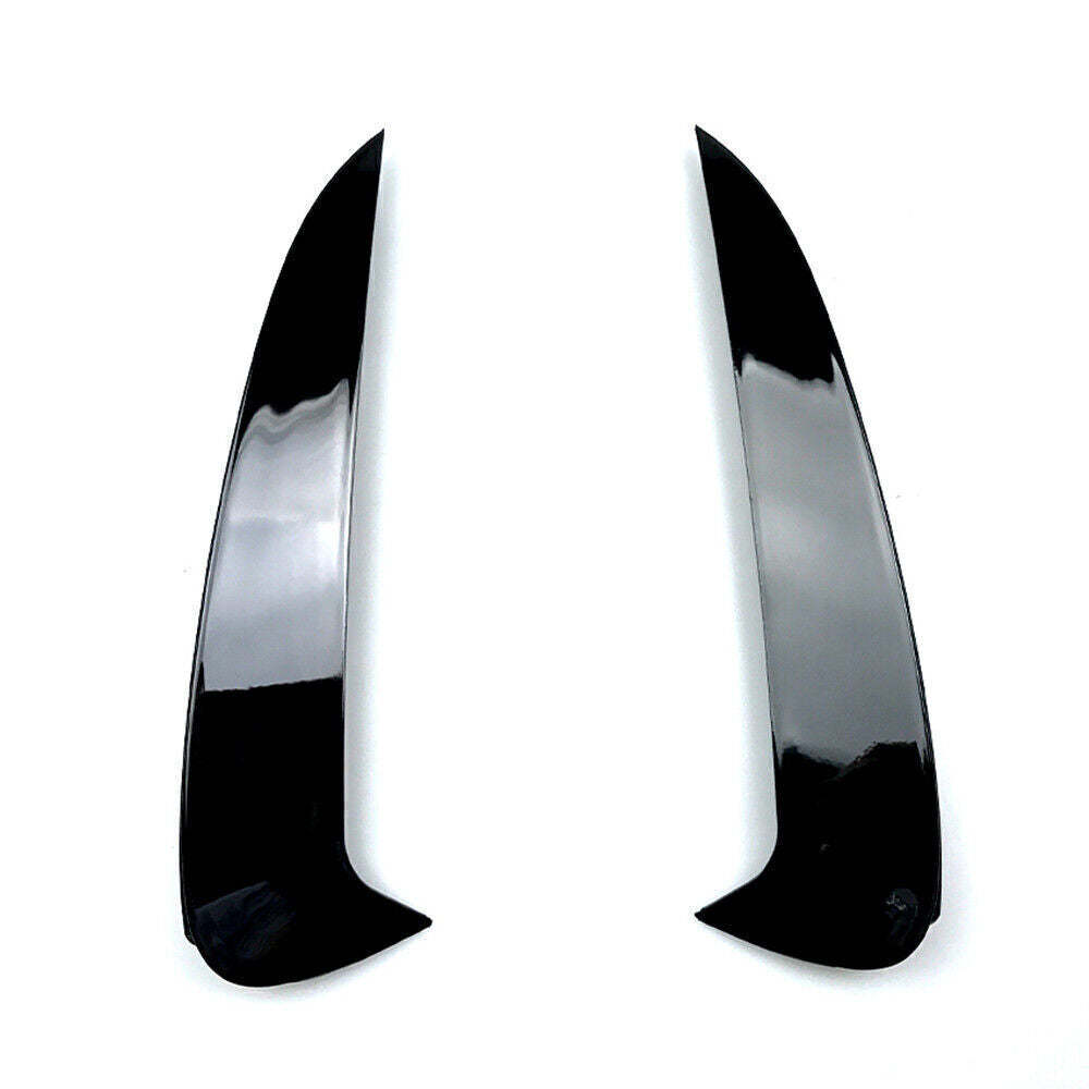 2PCS Black Rear Bumper Side Spoiler Air Vent Cover fits Benz E Class Cou... - $38.62