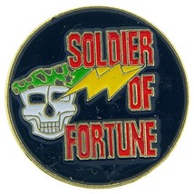 Soldier of Fortune Pin 1&quot; - £7.86 GBP