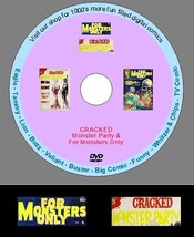 Cracked Magazine For Monsters Only and Monster Party on DVD. UK Classic Comics - £4.97 GBP