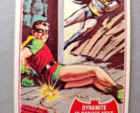 1966 Batman Card Topps Red Bat Dynamite in Robins Nest 33A EX - £14.96 GBP