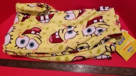 SpongeBob Men Clothes XL Lounge Pants Squarepants Nickelodeon Warm Yellow Fleece - £12.94 GBP