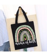 Women Shopping Bag Fashion Canvas Cloth Shoulder Bag Environmental Stora... - £8.99 GBP