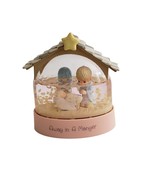 Away In A Manger Waterball Snow Globe Nativity Precious Moments Collecti... - £9.90 GBP