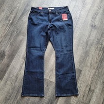 New Signature by Levi Strauss &amp;Co. Mid-Rise Bootcut Women&#39;s Blue Jeans S... - $23.75