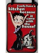 Betty Boop Ceramic Wall Plaque Only Reason I Have Kitchen It Came With T... - £13.84 GBP