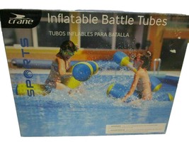 Crane Sports Inflatable Battle Tubes Set - Includes 2 Rider Tubes &amp; 2 Bo... - £39.06 GBP