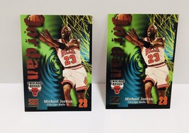 1997 Skybox Z Force Basketball Michael Jordan Card #23 (Lot of 2) - £41.28 GBP