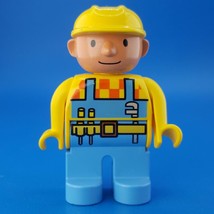 Duplo Lego 3275 Bob Builder Replacement Bob Figure Minifig Male Construction - £3.49 GBP
