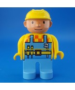 Duplo Lego 3275 Bob Builder Replacement Bob Figure Minifig Male Construc... - £3.51 GBP