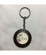 1978 XIII Center American Games Medellin Colombia Wood KeyRing Keychain ... - £10.35 GBP