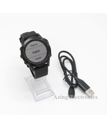 Garmin Fenix 6 Sapphire Multisport GPS Smartwatch Carbon Gray / Back - £164.65 GBP