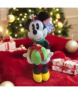25” Disney Singing MinneyMouse Plush Standing Xmas Santa Doll Door Greet... - $50.00