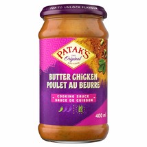 4 Jars of Patak&#39;s  Butter Chicken cooking Sauce 400ml Each -Free Shipping - £36.69 GBP
