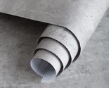 3Yecao 16&quot; X 591&quot; 3D Concrete Wallpaper Peel And Stick Large Light Grey ... - £56.95 GBP