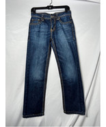 Y2K True Religion Joey Thick Stitch Two Toned Flare Jeans Blue 29 - $63.67