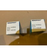 Osram HALOGEN XENOPHOT LAMPS 64663 HLX 36V 400W Lot of 2 Free Ship - $11.88