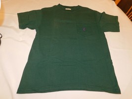 Walt Disney World Men's Short Sleeve T Shirt Size M medium Green "Mickey" GUC - $18.01