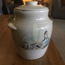 Vintage Red Wing Bob White Cookie Jar Quail Bobwhite Minnesota Pottery Canister - $49.49