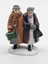 Dept 56 Ladies Mom Grandma Shopping Busy Sidewalks Christmas Holiday Vil... - $15.99