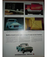 International Trucks Build A Truck Print Magazine Ad 1964 - $130.74 MXN