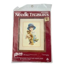 Needle Treasures Crewel Embroidery Kit Jan Hagara&#39;s Jimmy - £15.31 GBP