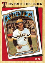 1987 Topps #313 Roberto Clemente Pittsburgh Pirates ⚾ - £0.69 GBP