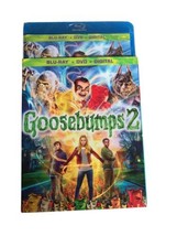 Goosebumps 2 Blu-ray/DVD NEW 2-Discs Jack Black FactorySealed w/SlipCase WS 2016 - £9.02 GBP