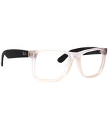 Ray-Ban Sunglasses Frame Only RB 4165 Justin 6512/87 Clear/Black Rubber ... - $140.43 CAD