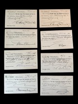 Real Estate Title Insurance &amp; Trust Early 1900&#39;s Cards Notes Receipt Lot... - $260.95 MXN