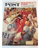 Saturday Evening Post, April 23, 1960 NY Yankees Cover by Dick Sargent C... - £9.58 GBP