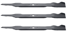 3pk Mulch Blades for 21&quot; Deck Cub Cadet Troy-Bilt 742-0741 942-0741 MTD 742-0741 - £26.96 GBP