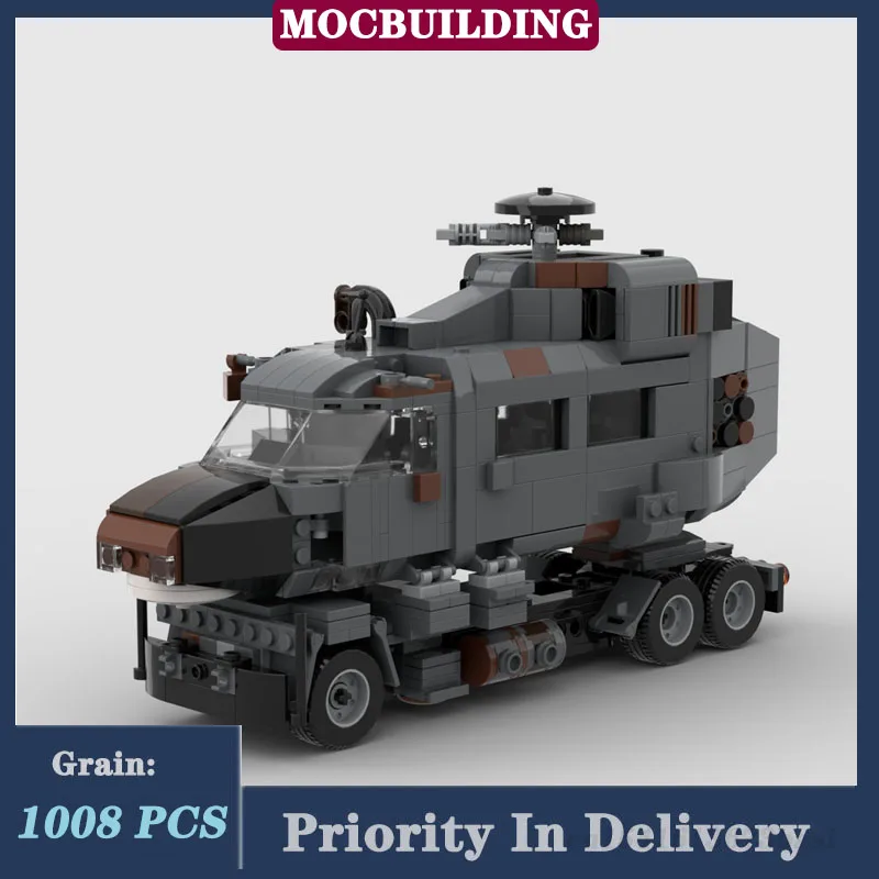 MOC City Truck Model Building Block Assembly Helicopter Boy Collection Toy Gifts - £134.97 GBP
