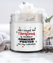 Funny Candle For Concert Poster Collector - All I Want For Christmas Is  - £15.69 GBP
